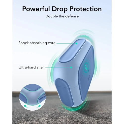 Etui ESR Orbit HaloLock MagSafe do Apple AirPods Pro 3 Powder Blue