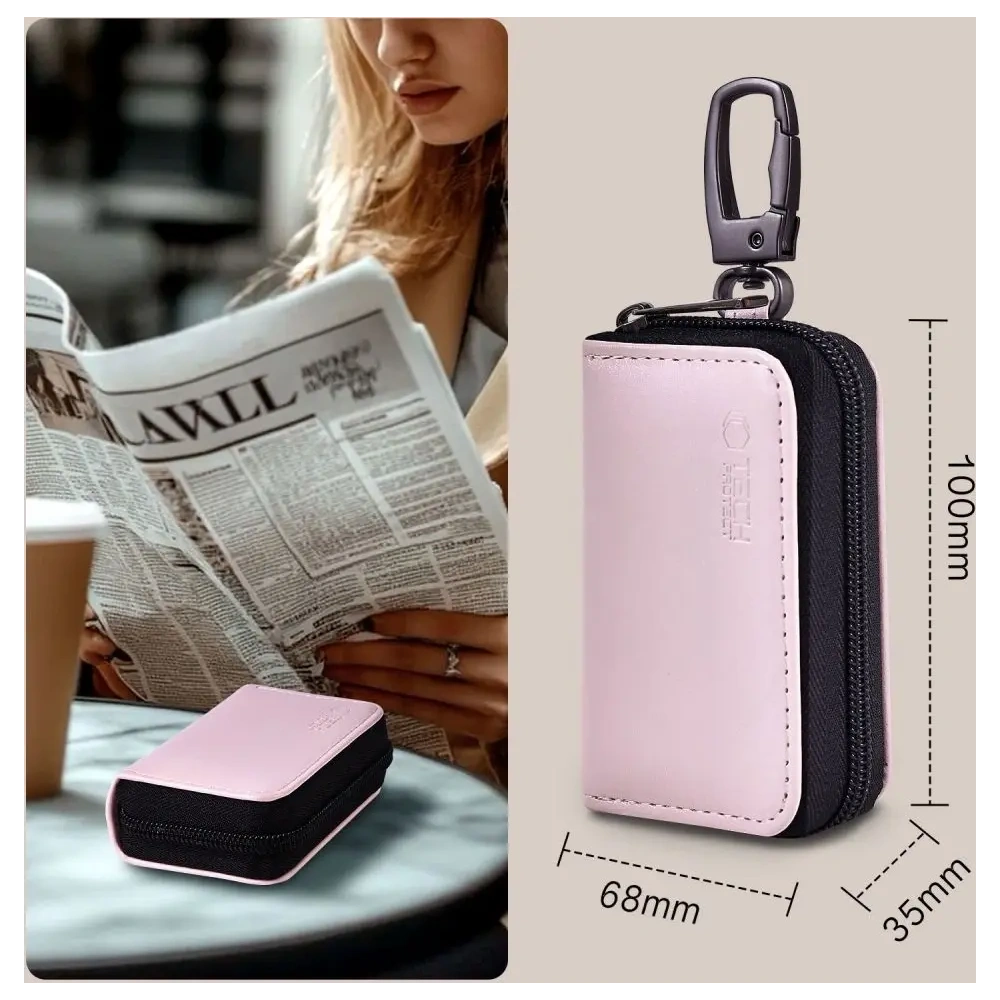 Klatka Faradaya Tech-Protect KLR300 Pouch Keyless RFID Signal Blocker Case Pink