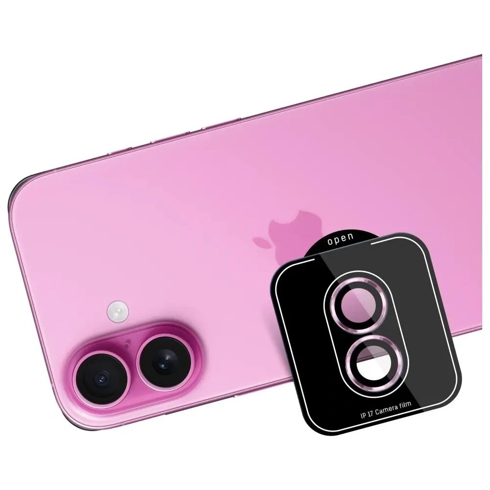 Ochrona na obiektyw aparatu 3MK Lens Protection Pro do Apple iPhone 17 fioletowy