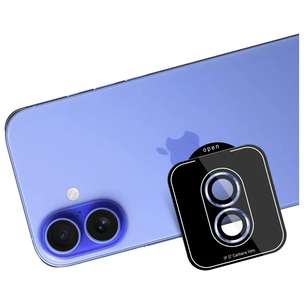 Ochrona na obiektyw aparatu 3MK Lens Protection Pro do Apple iPhone 17 niebieski
