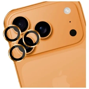 Ochrona na obiektyw aparatu 3MK Lens Protection Pro do Apple iPhone 17 Pro / 17 Pro Max pomarańczowy