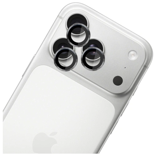 Ochrona na obiektyw aparatu 3MK Lens Protection Pro do Apple iPhone 17 Pro / 17 Pro Max szary