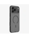 Etui Nillkin Super Frosted Shield Pro Magnetic MagSafe do Apple iPhone 17 Pro Max półprzezroczyste-czarne