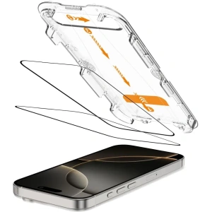 [CR] Szkło hartowane Tech-Protect Quick Set+ Apple iPhone 16 Pro Black
