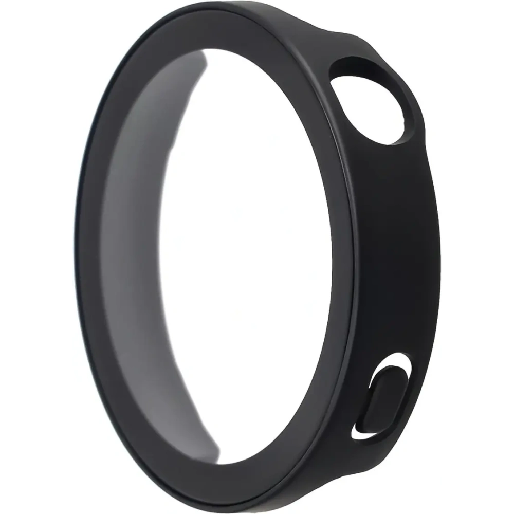 Etui ze szkłem do zegarka Bizon Case+Glass Watch do Huawei Watch GT6 41mm matowe czarne