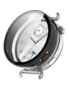 Etui ze szkłem do zegarka Bizon Case+Glass Watch do Huawei Watch GT6 41mm matowe czarne