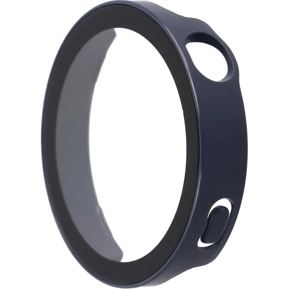 Etui ze szkłem do zegarka Bizon Case+Glass Watch do Huawei Watch GT6 41mm niebieskie