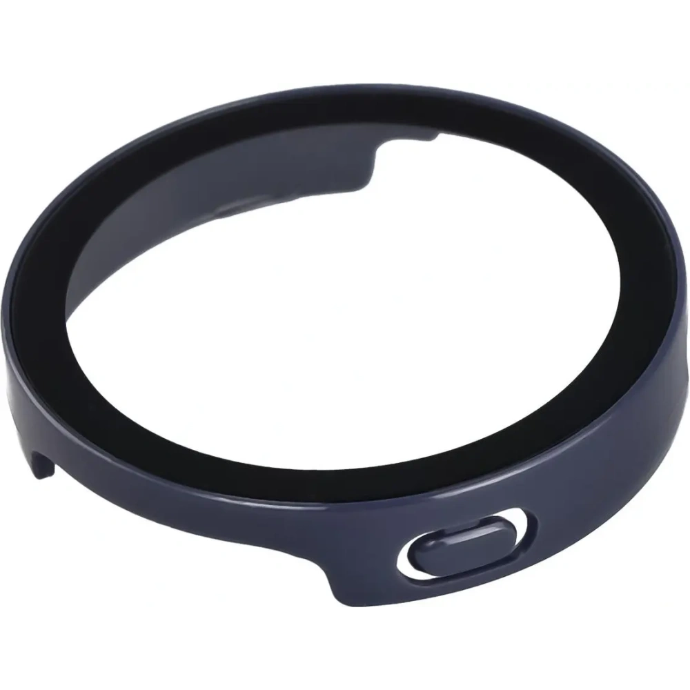Etui ze szkłem do zegarka Bizon Case+Glass Watch do Huawei Watch GT6 41mm niebieskie