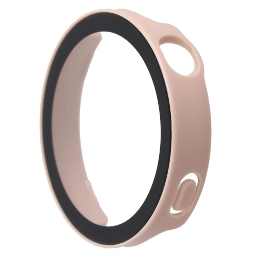 Etui ze szkłem do zegarka Bizon Case+Glass Watch do Huawei Watch GT6 41mm różowe