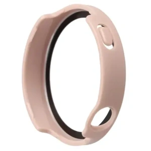 Etui ze szkłem do zegarka Bizon Case+Glass Watch do Huawei Watch GT6 41mm różowe