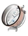 Etui ze szkłem do zegarka Bizon Case+Glass Watch do Huawei Watch GT6 41mm różowe