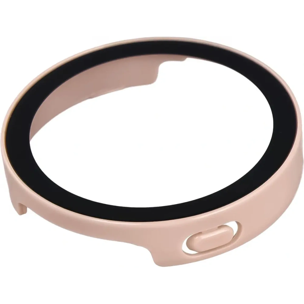 Etui ze szkłem do zegarka Bizon Case+Glass Watch do Huawei Watch GT6 41mm różowe