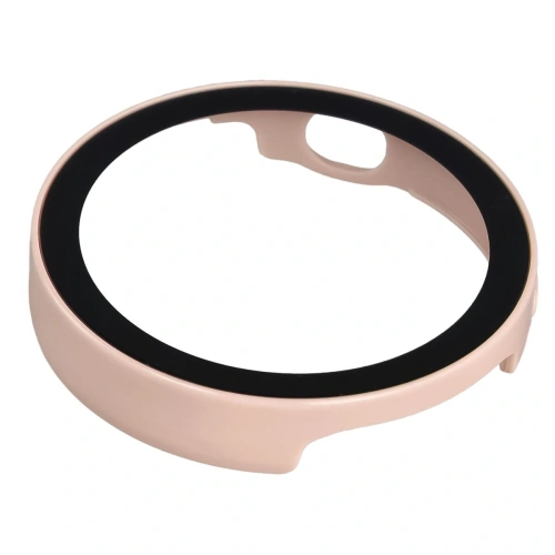 Etui ze szkłem do zegarka Bizon Case+Glass Watch do Huawei Watch GT6 41mm różowe