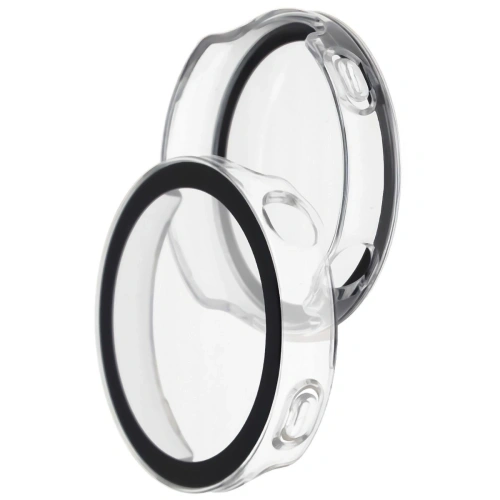 Etui ze szkłem do zegarka Bizon Case+Glass Watch do Huawei Watch GT6 41mm przezroczyste