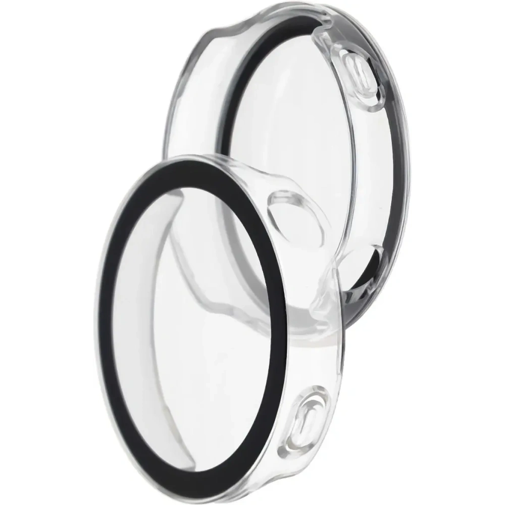 Etui ze szkłem do zegarka Bizon Case+Glass Watch do Huawei Watch GT6 41mm przezroczyste