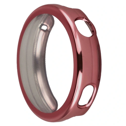 Etui z osłoną ekranu Bizon Case Watch Felipe do Huawei Watch GT6 41mm różowe