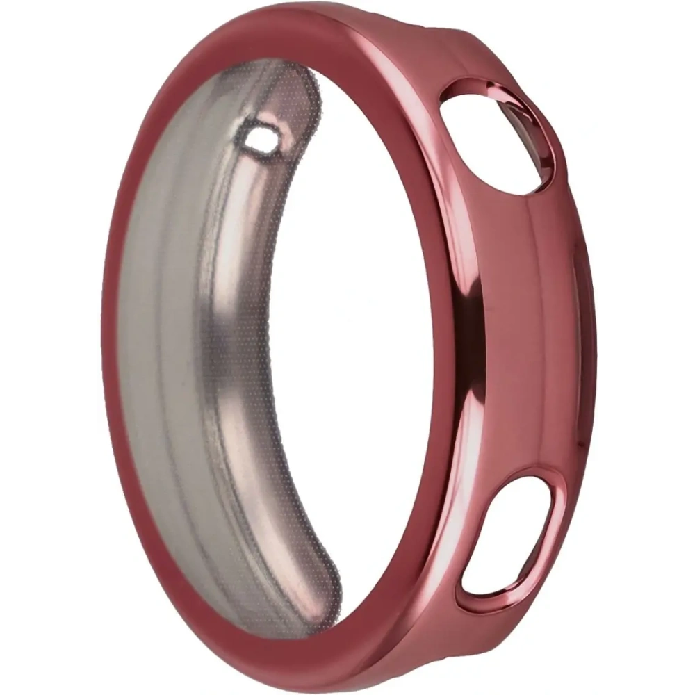 Etui z osłoną ekranu Bizon Case Watch Felipe do Huawei Watch GT6 41mm różowe