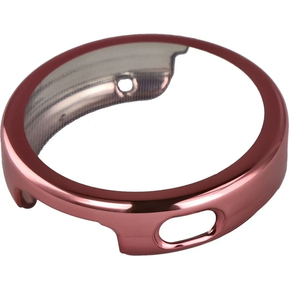 Etui z osłoną ekranu Bizon Case Watch Felipe do Huawei Watch GT6 41mm różowe