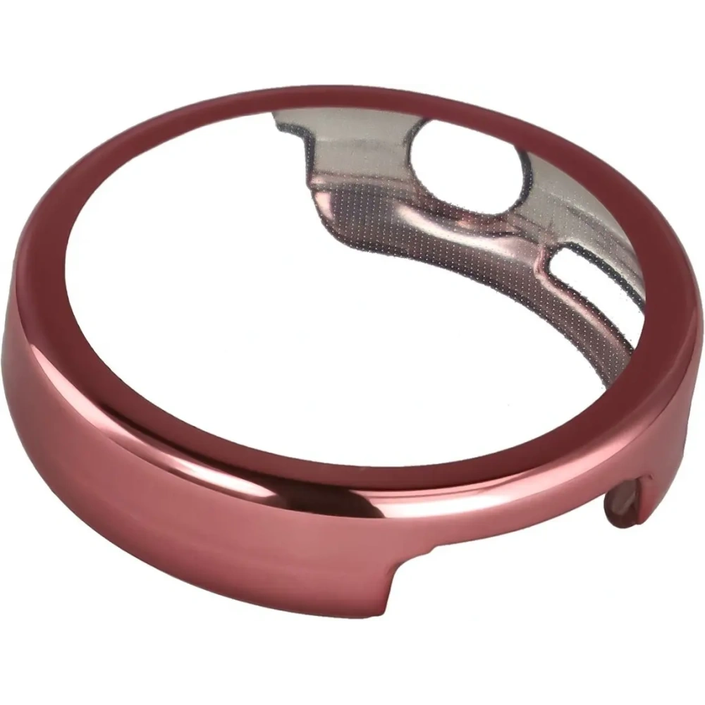 Etui z osłoną ekranu Bizon Case Watch Felipe do Huawei Watch GT6 41mm różowe