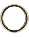 Etui z osłoną ekranu Bizon Case Watch Felipe do Huawei Watch GT6 41mm złote