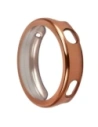 Etui z osłoną ekranu Bizon Case Watch Felipe do Huawei Watch GT6 41mm różowozłote