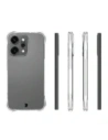 Elastyczne etui Bizon Case Salpa do Oppo Reno 14 przezroczyste