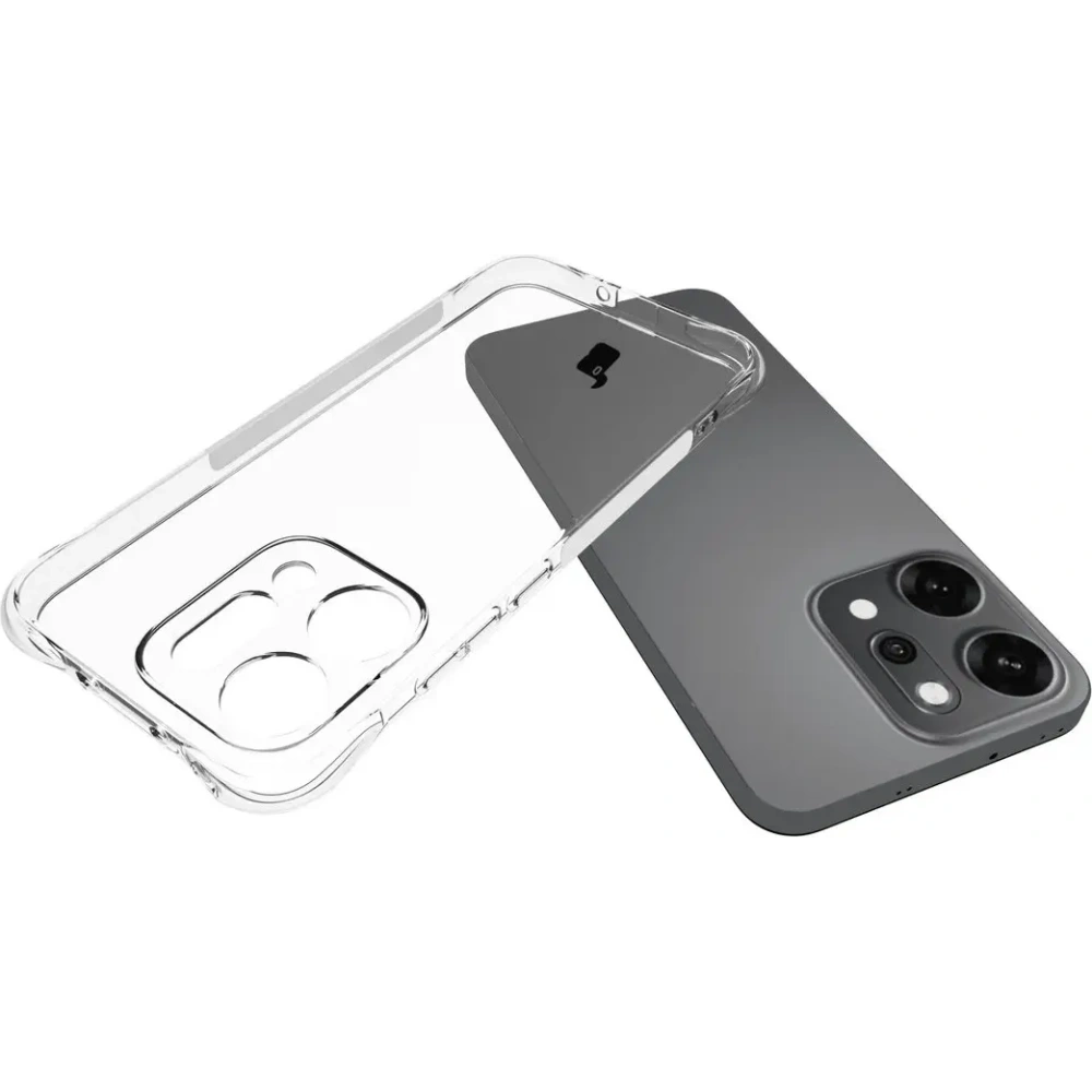 Elastyczne etui Bizon Case Salpa do Oppo Reno 14 przezroczyste