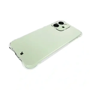 Elastyczne etui Bizon Case Salpa do Oppo Reno 14 F / 14 FS przezroczyste