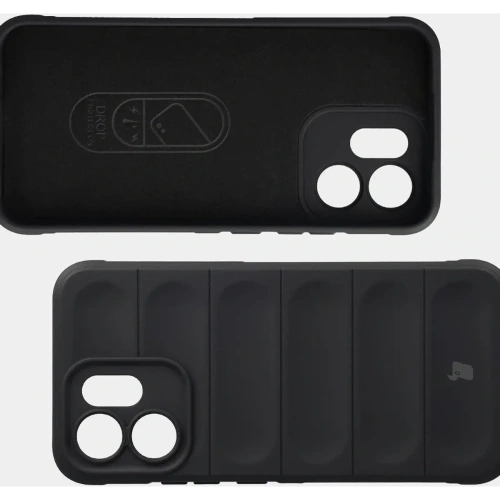 Pancerne etui Bizon Case Tur do Oppo Reno 14 F / 14 FS czarne