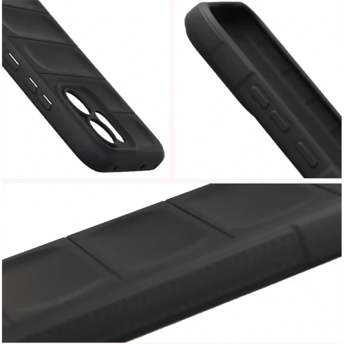 Pancerne etui Bizon Case Tur do Oppo Reno 14 F / 14 FS czarne