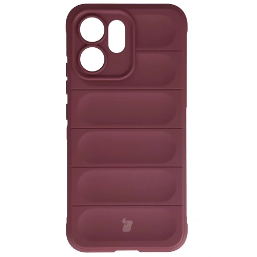 Pancerne etui Bizon Case Tur do Oppo Reno 14 F / 14 FS burgundowe