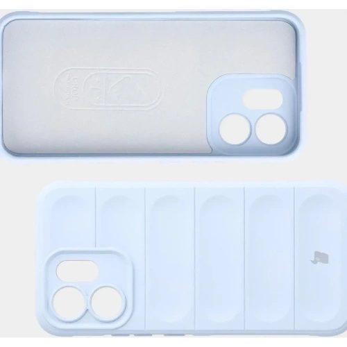 Pancerne etui Bizon Case Tur do Oppo Reno 14 F / 14 FS jasnoniebieskie