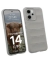 Pancerne etui Bizon Case Tur do Oppo Reno 14 F / 14 FS jasnoszare