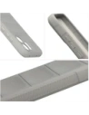 Pancerne etui Bizon Case Tur do Oppo Reno 14 F / 14 FS jasnoszare