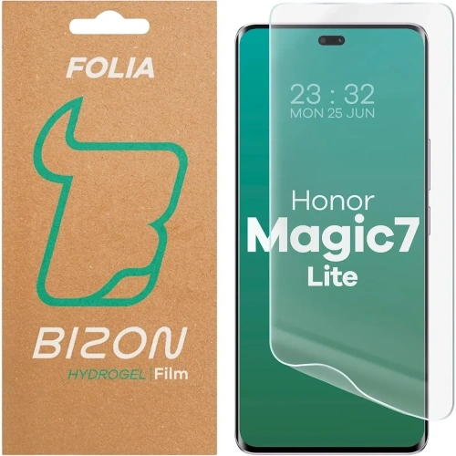 Folia hydrożelowa na ekran Bizon Glass Hydrogel Front do Honor Magic7 Lite