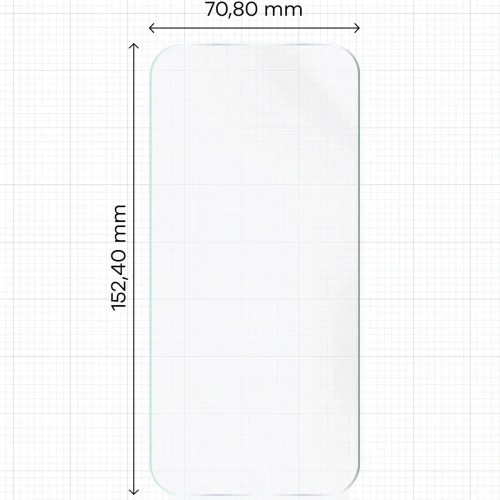 Folia hydrożelowa na ekran Bizon Glass Hydrogel Front do Apple iPhone Air