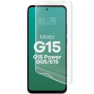 Folia hydrożelowa na ekran Bizon Glass Hydrogel Front do Motorola Moto G15 / G15 Power / G05 / E15