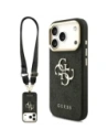 Etui Guess 4G Big 4G Classic Logo Big Strap Metal Buttons do Apple iPhone 17 Pro czarny