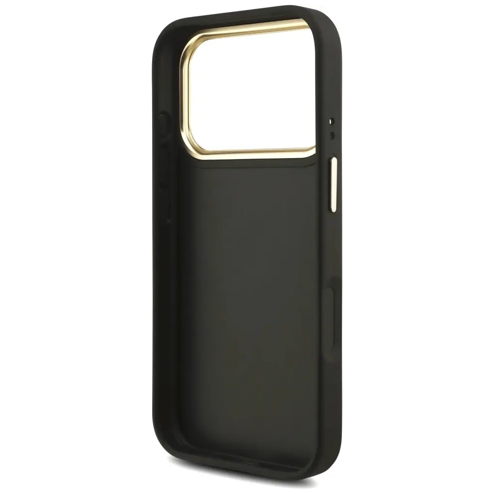 Etui Guess 4G Big 4G Classic Logo Big Strap Metal Buttons do Apple iPhone 17 Pro czarny