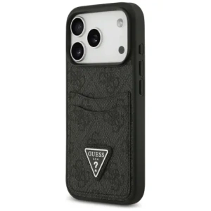 Etui Guess 4G Double Card Triangle do Apple iPhone 17 Pro czarny