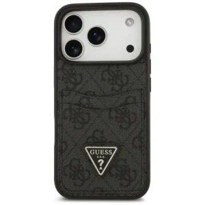 Etui Guess 4G Double Card Triangle do Apple iPhone 17 Pro czarny