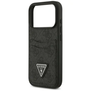 Etui Guess 4G Double Card Triangle do Apple iPhone 17 Pro czarny