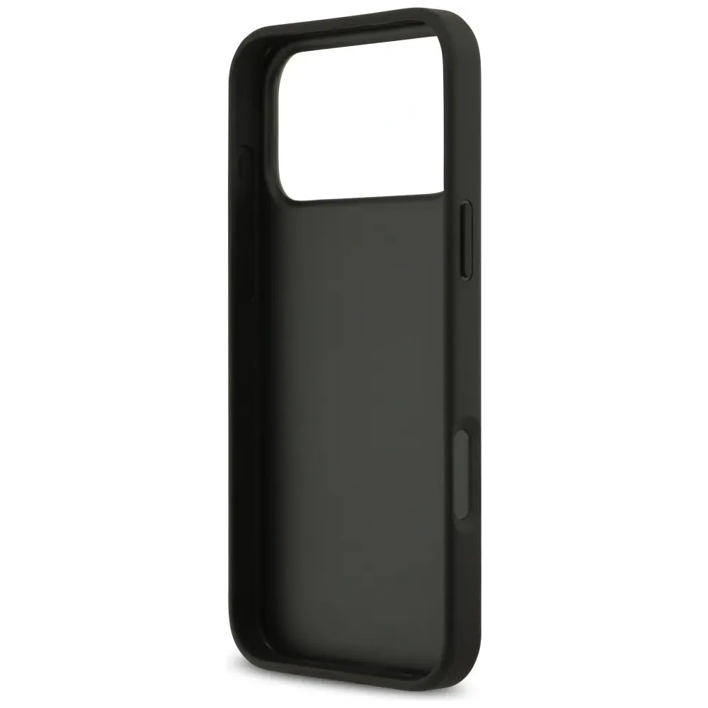 Etui Guess 4G Double Card Triangle do Apple iPhone 17 Pro Max czarny