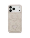 Etui Guess 4G Double Card Triangle do Apple iPhone 17 Pro Max różowy