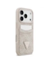 Etui Guess 4G Double Card Triangle do Apple iPhone 17 Pro różowy