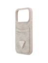 Etui Guess 4G Double Card Triangle do Apple iPhone 17 Pro różowy