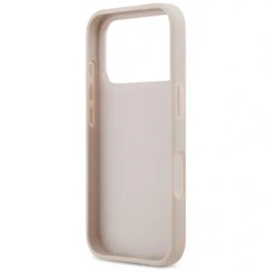 Etui Guess 4G Double Card Triangle do Apple iPhone 17 Pro różowy