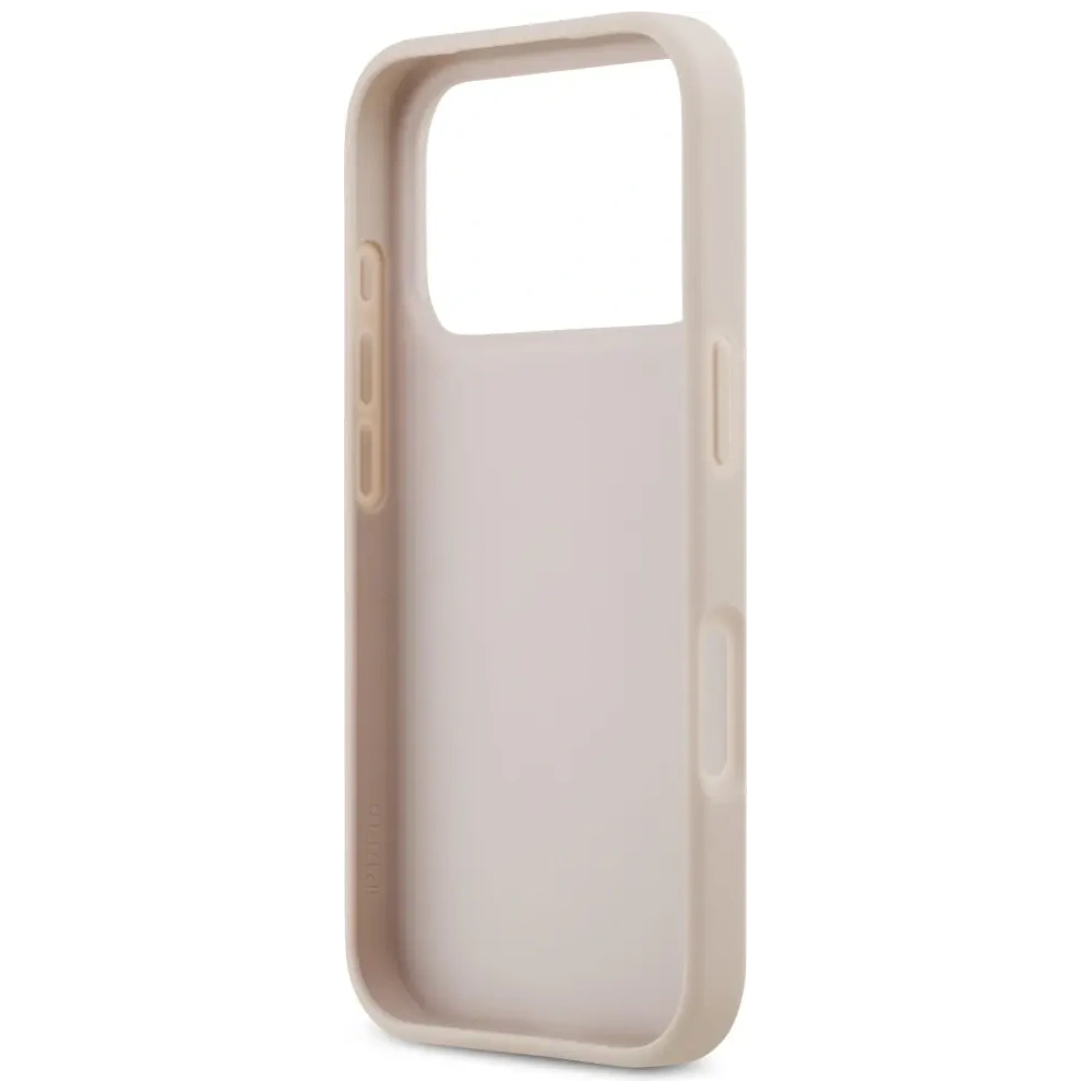 Etui Guess 4G Double Card Triangle do Apple iPhone 17 Pro różowy