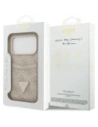 Etui Guess 4G Double Card Triangle do Apple iPhone 17 Pro różowy