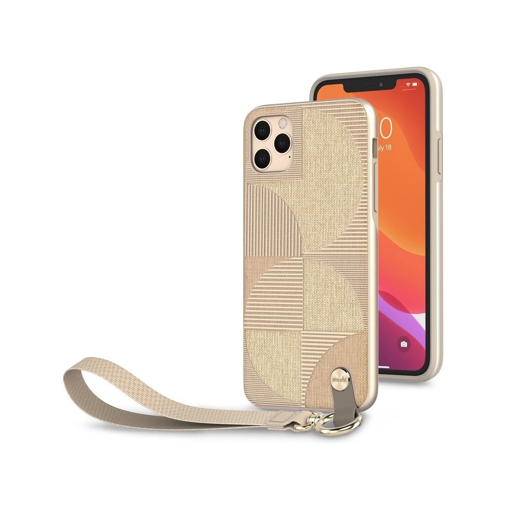 Hurtownia GSM - Etui Moshi Altra mit abnehmbarer Schlaufe Apple iPhone 11 Pro Max (SnapTo-System) (Beige) - MOSH022BEI - {ean13} - Hurt